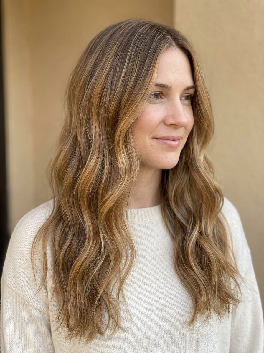 Honig-Karamell Haare - Karamell Haare Idee